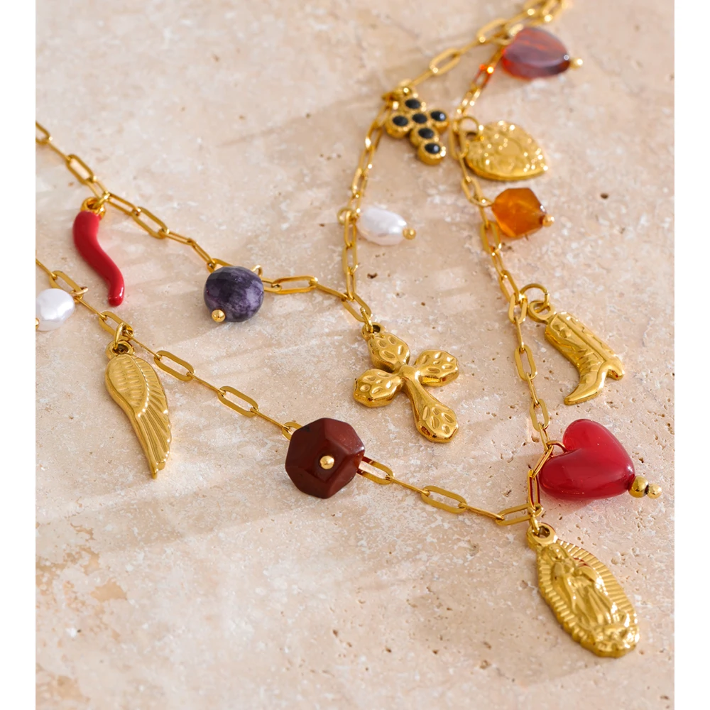 Thumbnail 4 - #30 Trending Layered Necklaces Right Now