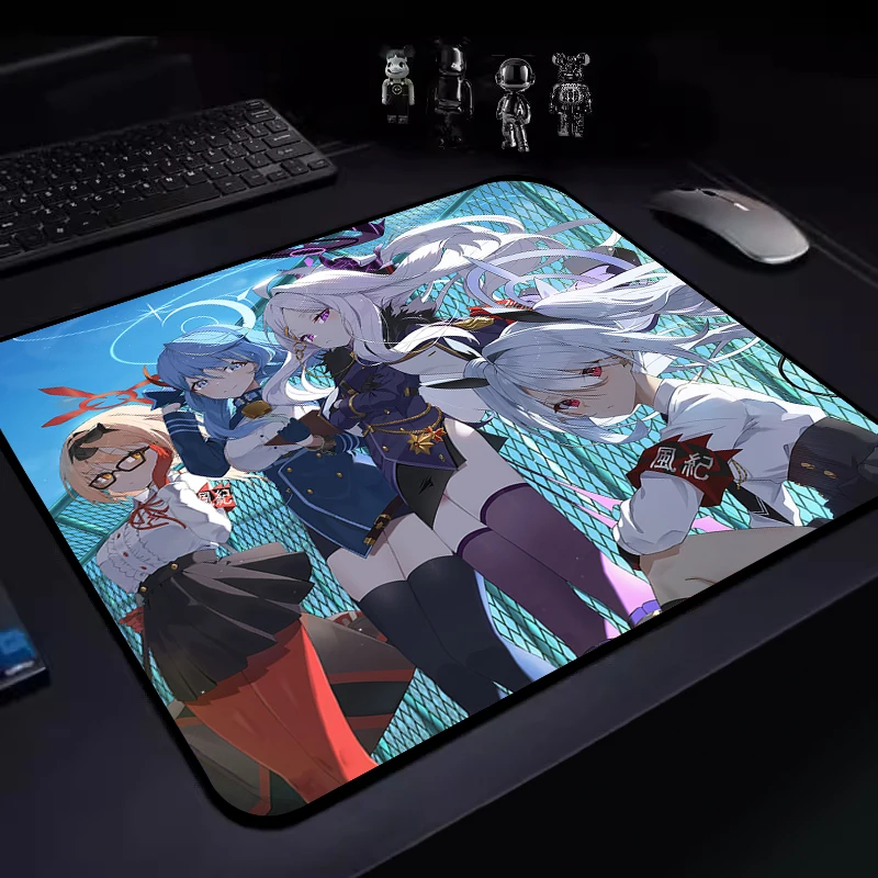 

45x40x0.4cm E-Sports Kawaii Anime Girl Mousepad Ultrafine Surface Speed Mouse Mat Gamer Premium Gaming Mouse Pad Laptop Desk Mat