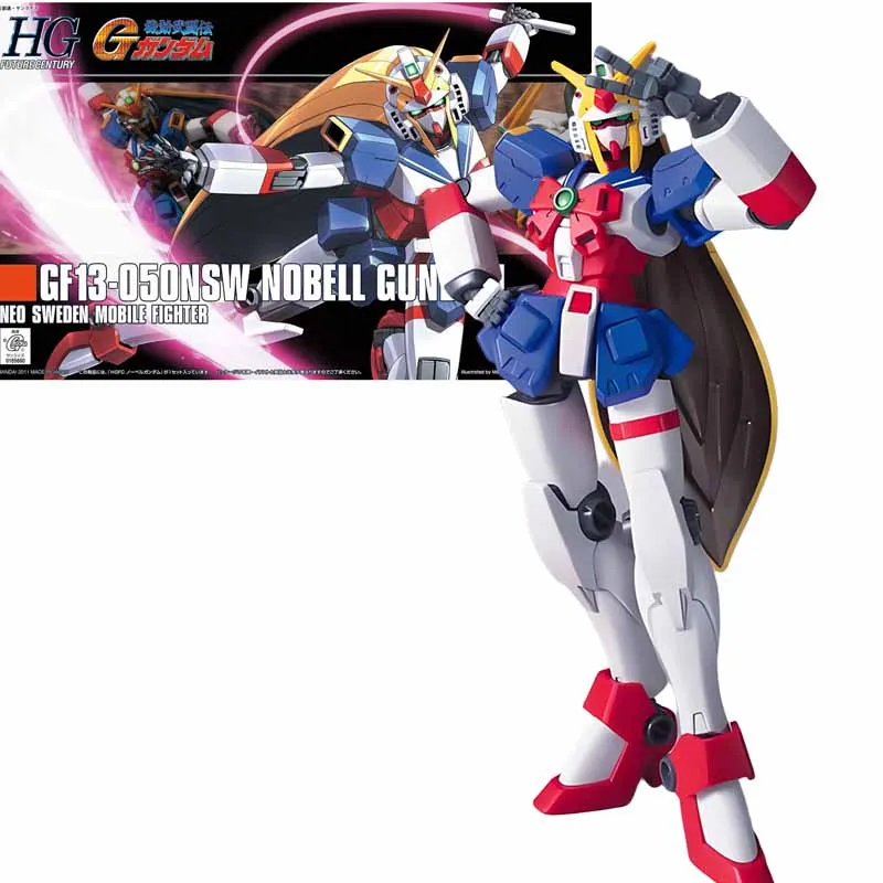 HG SHINNG GUNDAN GF13-05ONSW NOBELL ฟิกเกอร์อนิเมะแบบประกอบเอง ของแท้จาก Bandai ของเล่นกันดั้ม ของสะสม