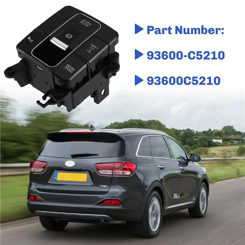 

A33K-Parking Brake Switch Electronic Handbrake Switch 93600-C5210 93600C5210 For Kia Sorento Ceed 2015-2018