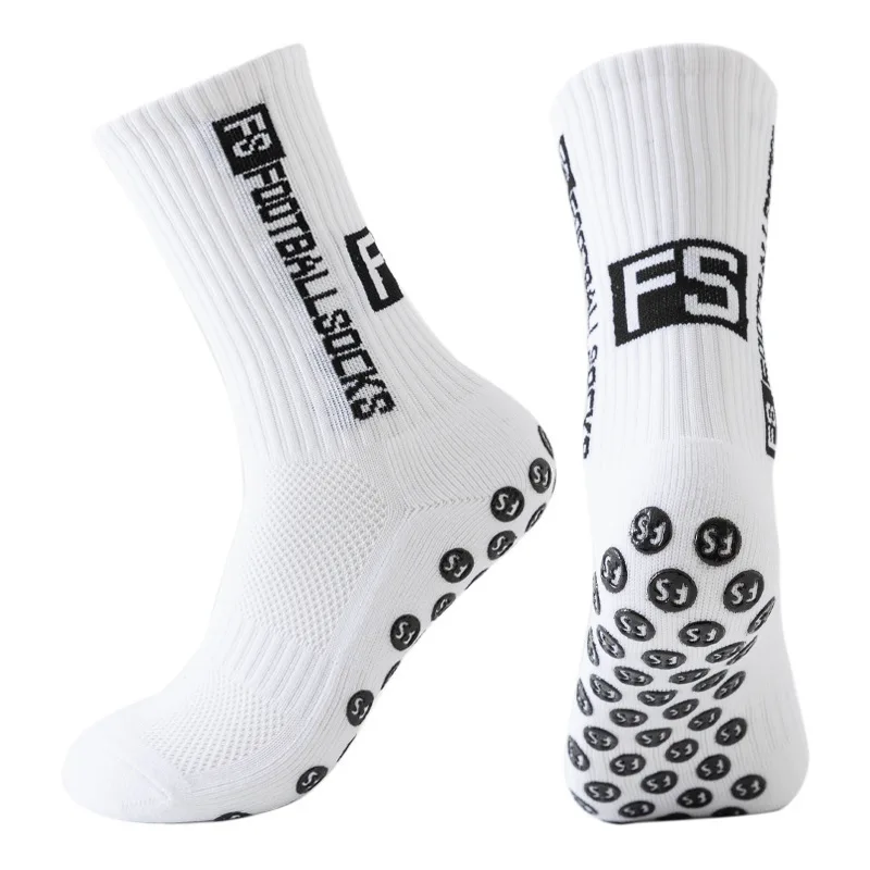 Dreamlikelin 1 Pair High Quality Wear-Resistant Football Socks Soft Breathable Thick Sports Socks Adhesive Anti Slip Sweat Absor view 6