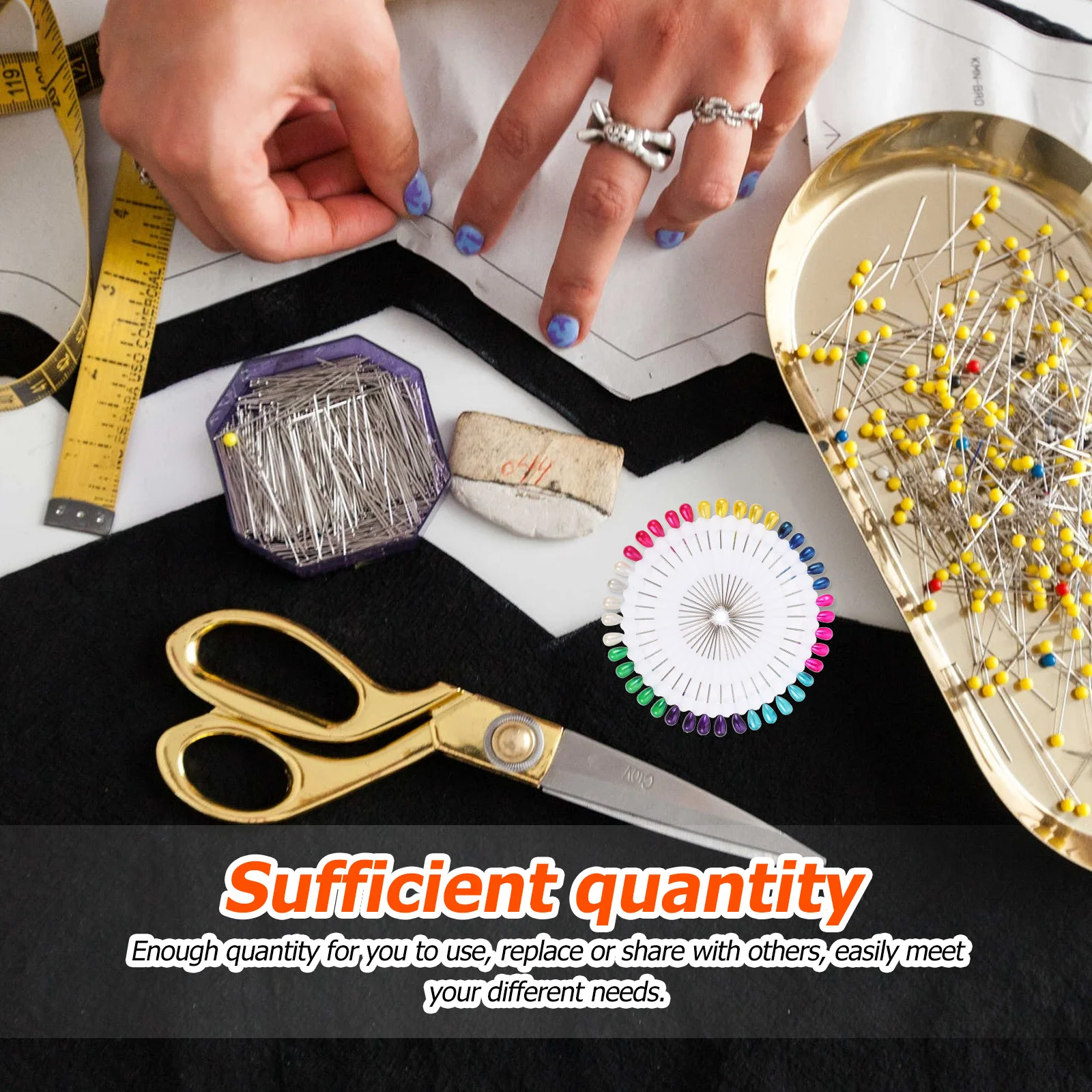 

480Pcs Pearl Head Pin Strong Iron Base with Plastic Pearl Smooth Slide for Flower Fabric DIY Wedding Bouquet Corsage Decoration