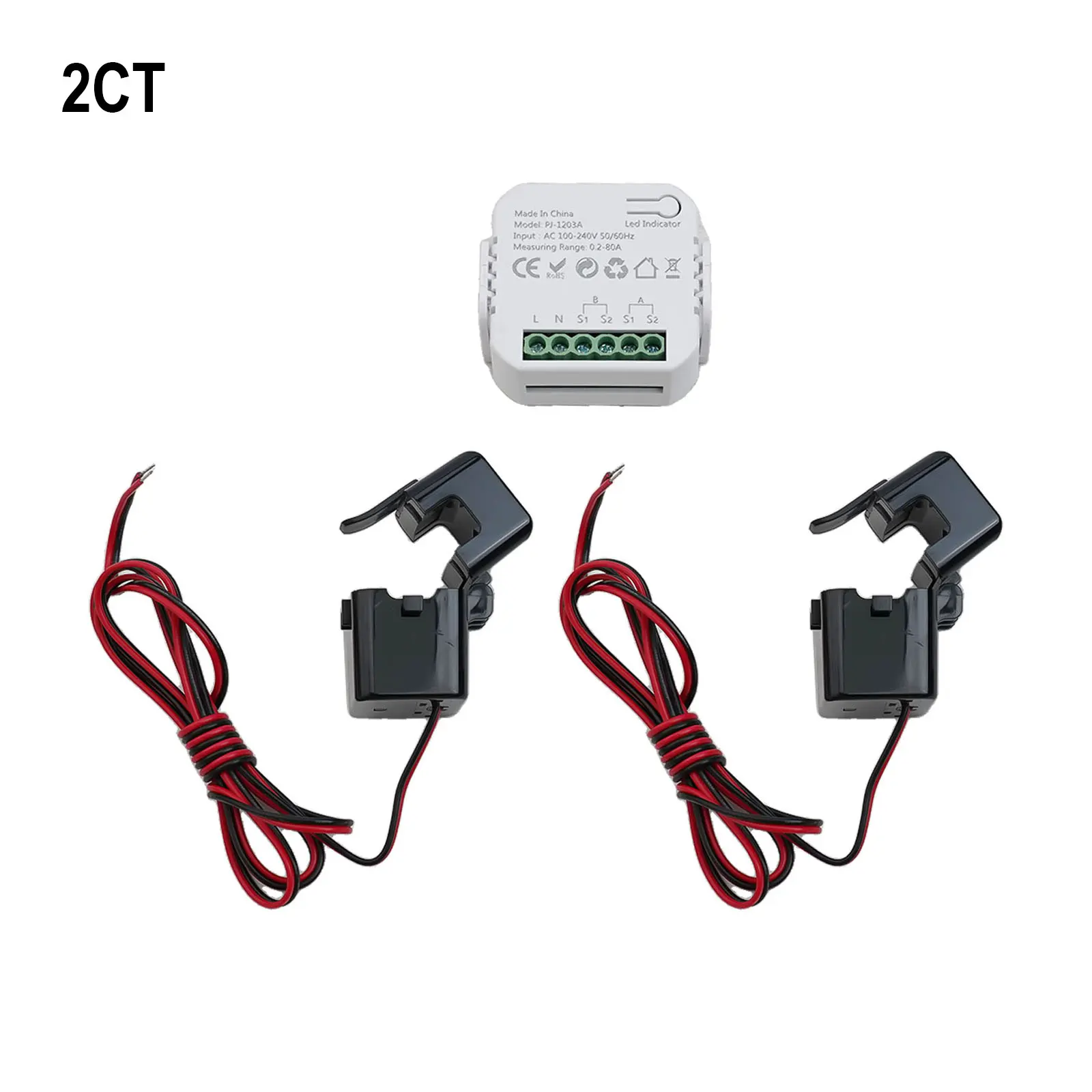 For Energy Efficiency Monitor for Tuya For Smart Life using For ZigBee Technology with a For CT Current Sensor