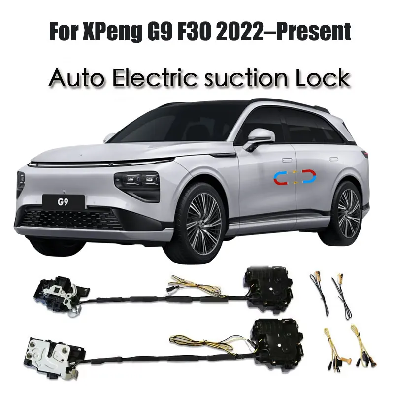 

Для XPeng G9 F30 2022–наст. время: Механизм плавного закрывания дверей, привод замка, автоматический электрический доводчик с функцией бесшумного всасывания