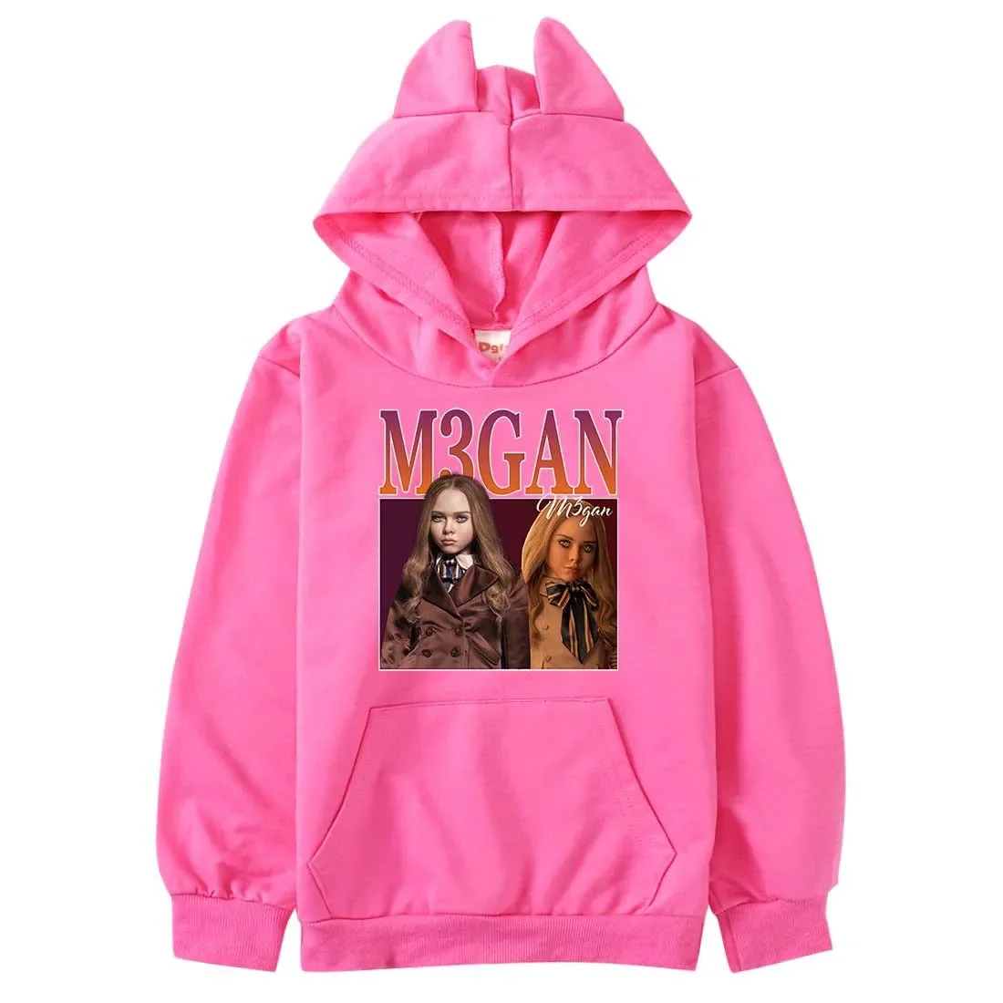 

Horror Movie M3GAN Hoodie Kids Fashion Sweater Teenager Girls Megan Hoodies Children Pullover Coats Baby Boys Casual Sweatshirts