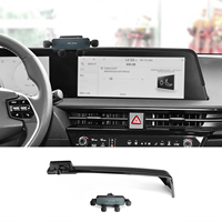 For Kia EV6 2024 Car Phone Holder 12.3 inch Screen Navigation Stand Base 360 Degrees Mobile Phone Mounts Smartphone Bracket