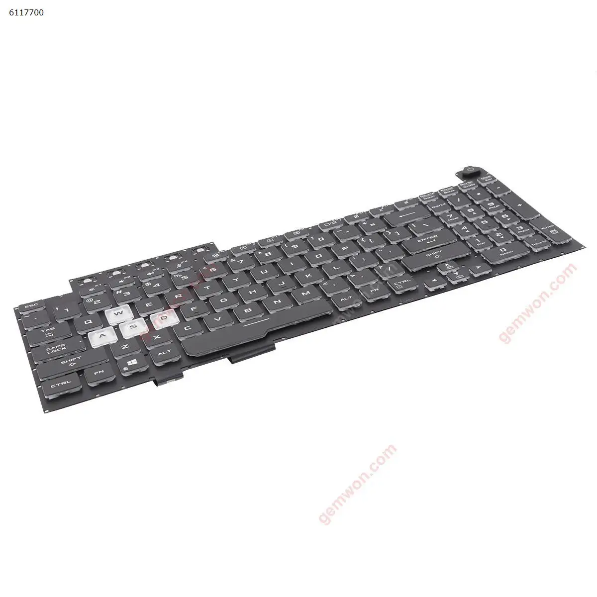 US Laptop Keyboard for ASUS TUF Gaming F15 FX506 FA506 FA506Q FX506L FA506U Black with Backlit