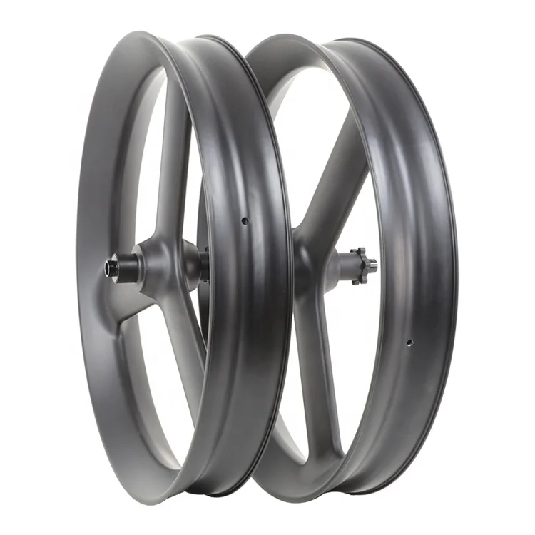 3 Spoke Carbon Fat Bike Wheel Width 90mm