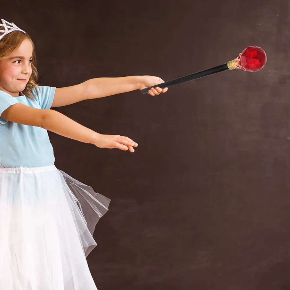 

Party Scepters Pretend Play Halloween Cosplay Props Intricate Design Portable Decor School Plays Talent Shows