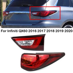 For Infiniti QX60 2016 2017 2018 2019 2020 Car Rear Tail Light Assembly Turn Signal Lamp Brake Tail Lamp 26545-9NC0A 26555-9NC0A