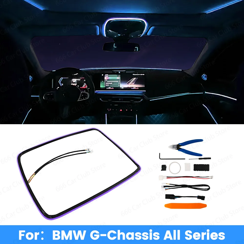 

Roof LED Reading Light Ambient Interior Mood Lighting For BMW 2 3 4 5 6 GT 7 8 Series G20 G30 G05 G06 G07 G01 G60 G70