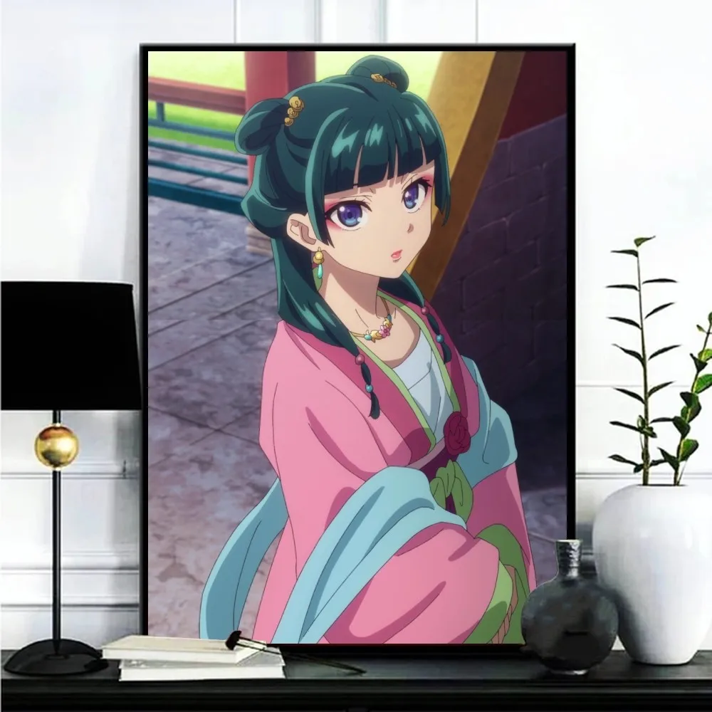 Kusuriya no Hitorigoto Anime Poster Gallery Prints Self Adhesive  Home Decor Decoration Wall Decals Living Room Sticker