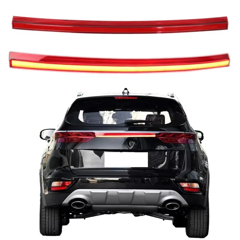 

Светодиодный задний фонарь крышки багажника для KIA KX5 KX-5 Sportage 2019 2020 2021, отражатель Drl через задний фонарь, стоп-сигнал, указатель поворота