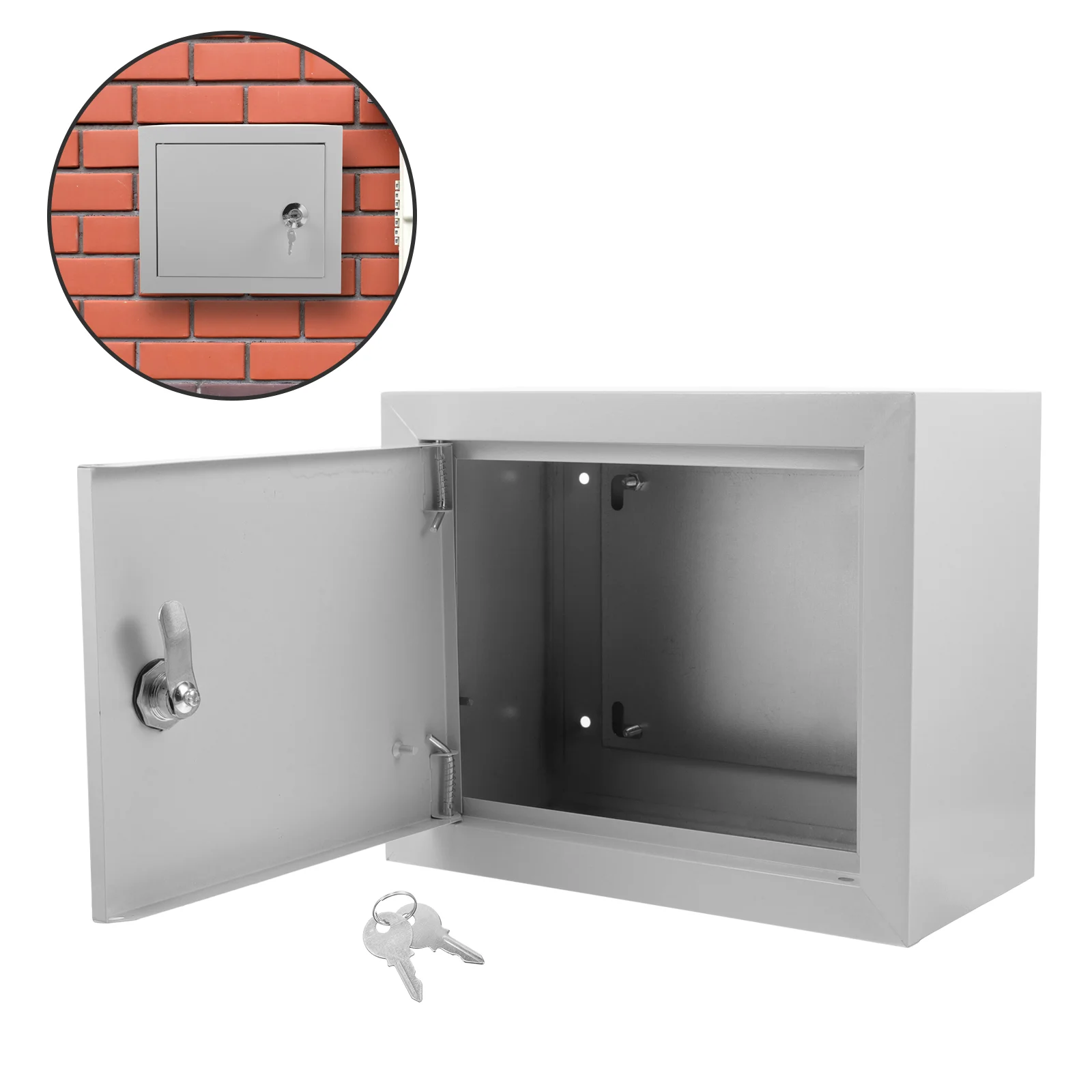 Electrical Control Box Splashproof Boxes for Outdoors Foundation Enclosure Weatherproof Aluminum