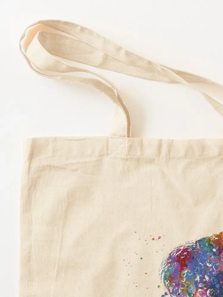 Synapse of Neurotransmitters Tote Bag امرأة المتسوق حقيبة أكياس التسوق القابلة لإعادة الاستخدام حقيبة اليد أكياس الحلوى للسيدات