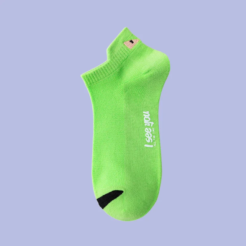 Chaussettes dépistolet antes pour hommes, absorbant la transpiration, fines, respirantes, basses, bateau, sport, printemps, été, 5/10 paires