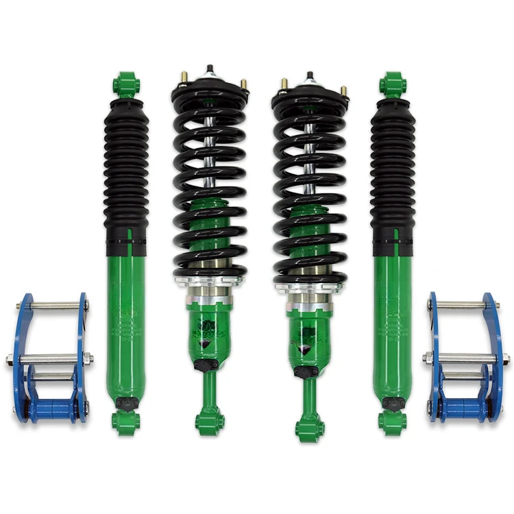 Suitable for Toyota HiluxVigo/Revo pickup truck off-road adjustable front and rear shock absorbers modified two-inch lift kit