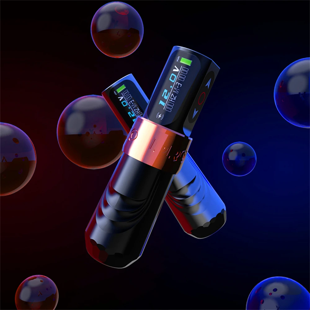 Professional Wireless Flux PRO Max Tattoo Machine Pen Electric Brushless Motor Tattoo Machine Permanent Makeup Devices