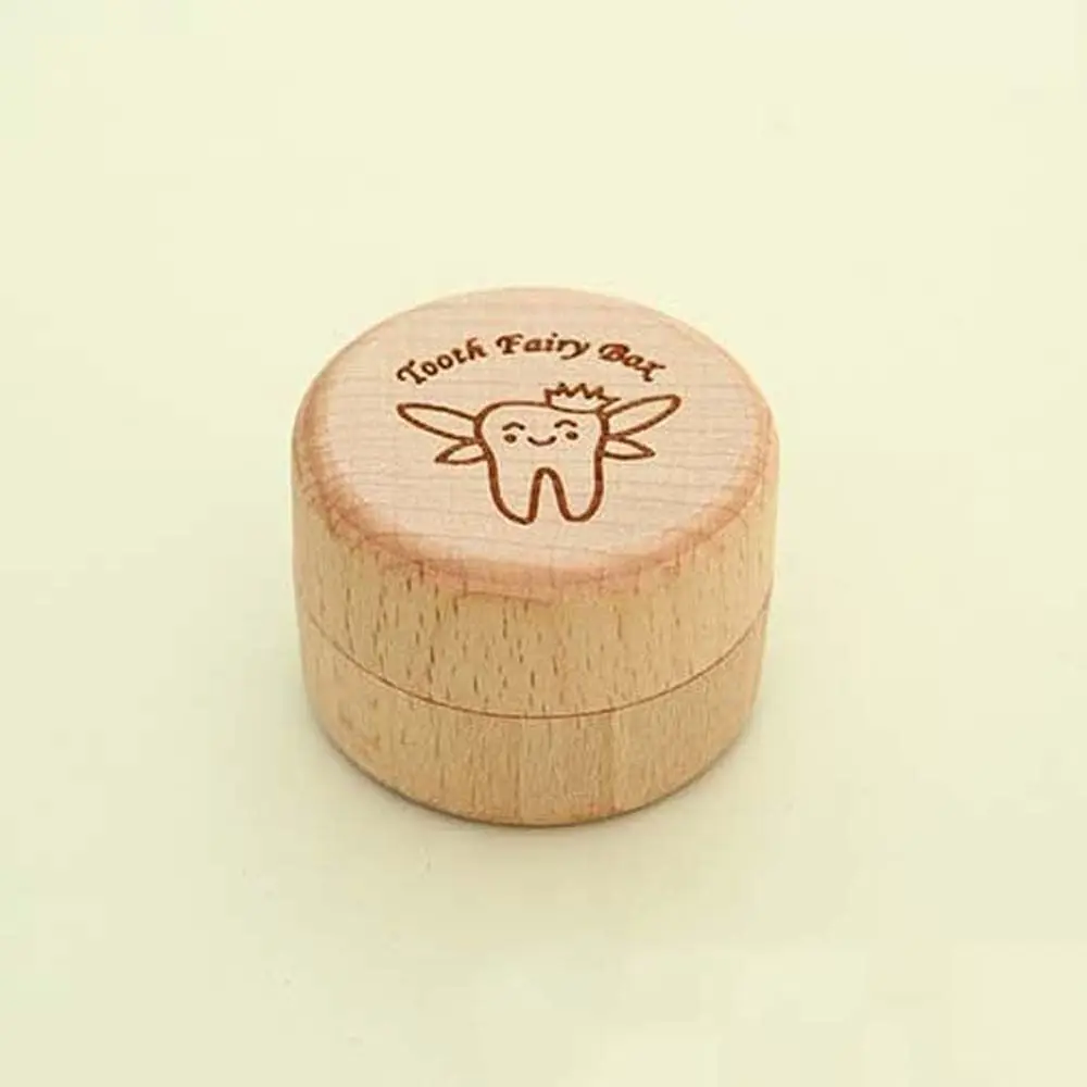 Baby Teeth Save Wood Baby Tooth Box Primary Teeth Wooden Tooth Fairy Box Personalised Engraved Tooth Box Keepsake Box