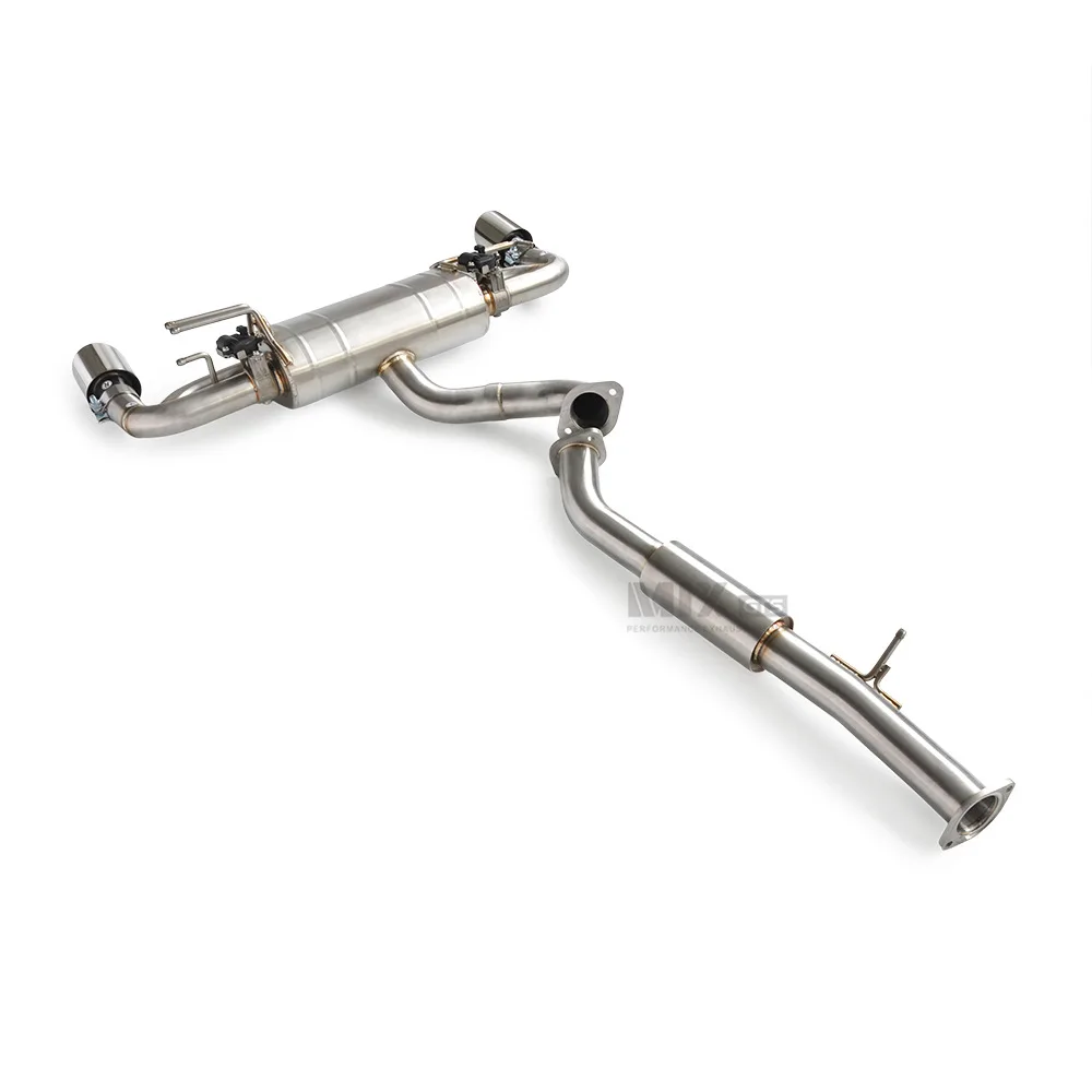 مناسبة لعادم Cat-back Toyota GR Yaris 1.6T 2024-2025 مع التحكم في الصمام