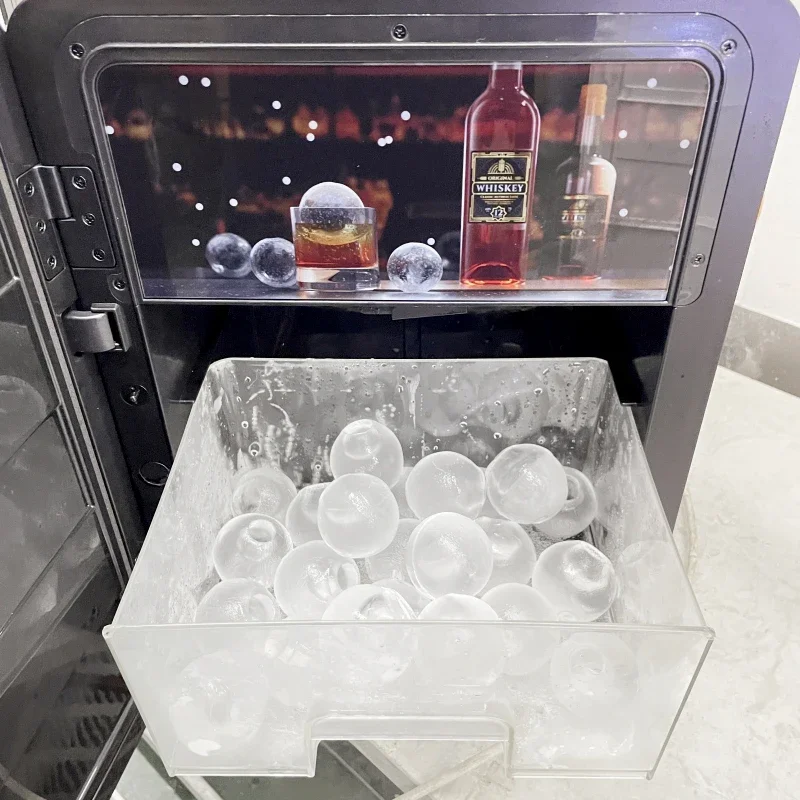 Commercial Home Automatic Smart Countertop Ice Making Machine Small Mini Portable Ice Sphere Ice Maker