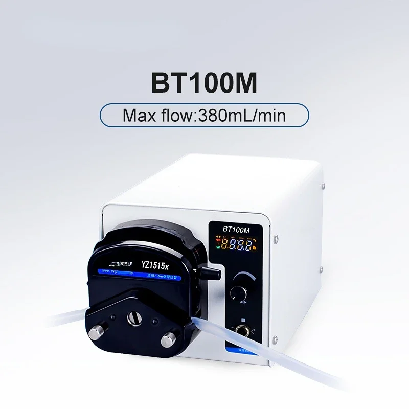 Hot sales BT100M/YZ1515x Adjustable speed basic 220v ac chemical 2 channels lab dosing peristaltic pump good