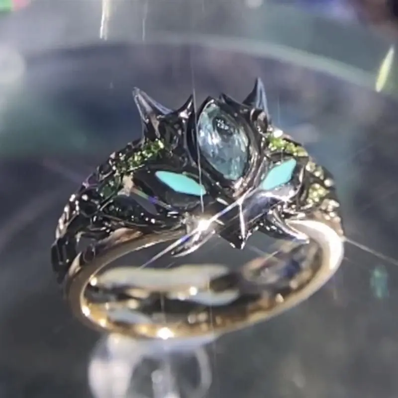 原神インパクトリング ジンヤオヌオダンス「マンドラール」オリジナル仲間コスプレジュエリーアニメ印象リングアクセサリー