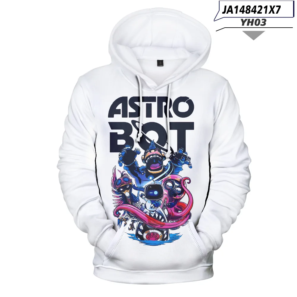 Pop ASTRO BOT Game official-website Printed Hoodie Charlotte Valandrey Graphic Hooded Sweatshirts Fashion Cool Pullovers Hoodies