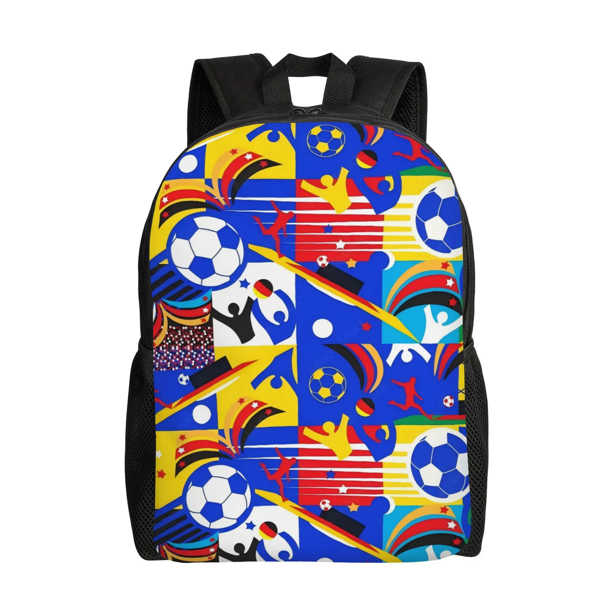 Handbag Back to school season Soccer Football Fan Merch 5  Harajuku Design Backpack