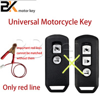 BB Key For Red Line For Honda Motorcycle Remote Contact