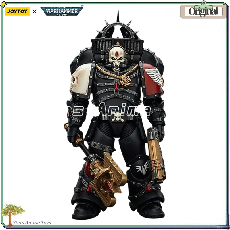 

JOYTOY Warhammer 40000 Кровавые Ангелы Лемарте с джамп-паком, кроциусом Кровавого и болт-пистолетом Абсолвер