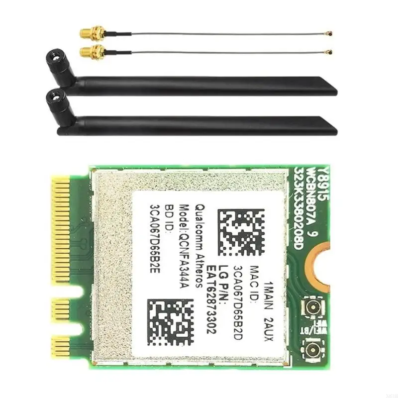 N84B Wi-Fi Модуль беспроводной адаптер NGFF-Comentible 4.1 QCNFA344A 2,4 ГГц+5 ГГц