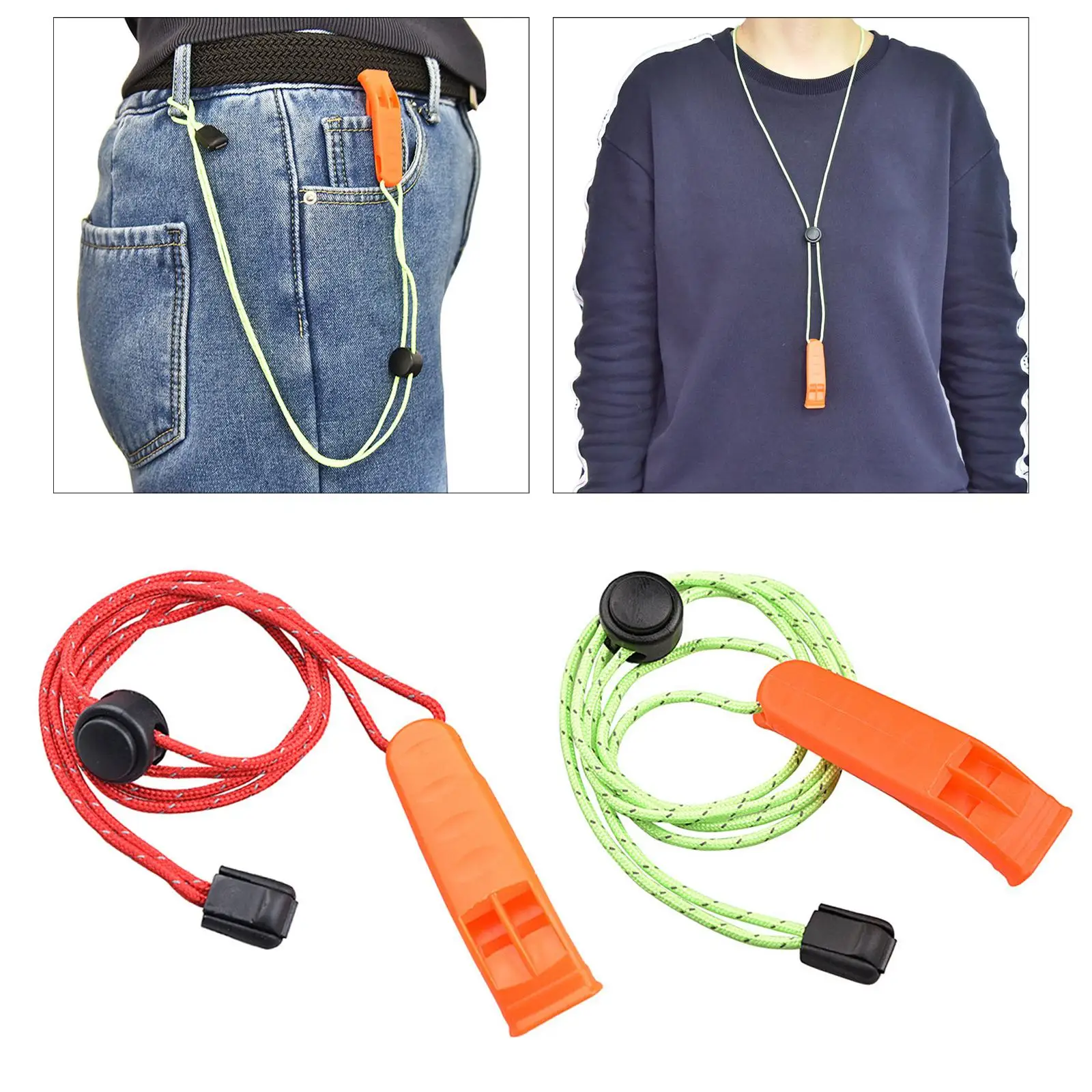 Emergency s, Outdoor with Lanyard for Hiking Hunting Boating Kids Adults Lifeguard