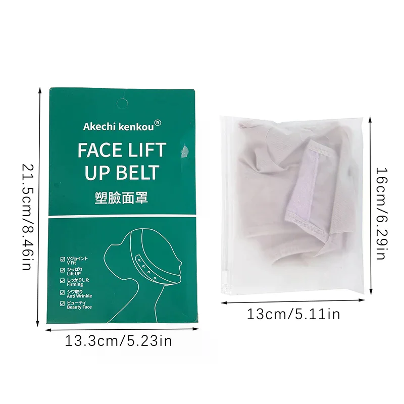 3D Reusable Breathable Beauty Women Anti Wrinkle Slimming Bandage V Shaper Full Face Lift Sleeping Mask view 5