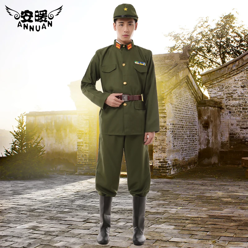 Japanese Imperial Officer Da Zuo\'s Clothing 2nd World War Millitary Uniform Japan Anti Japanese Soldiers Stage Costumes