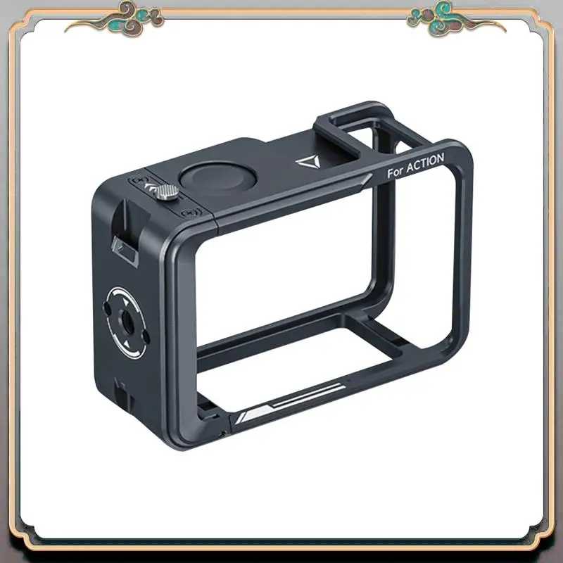 

A46M-для DJI Action 5 Pro Action 4 Action 3, защитная клетка, клетка для камеры, магнитный быстроразъемный разъем