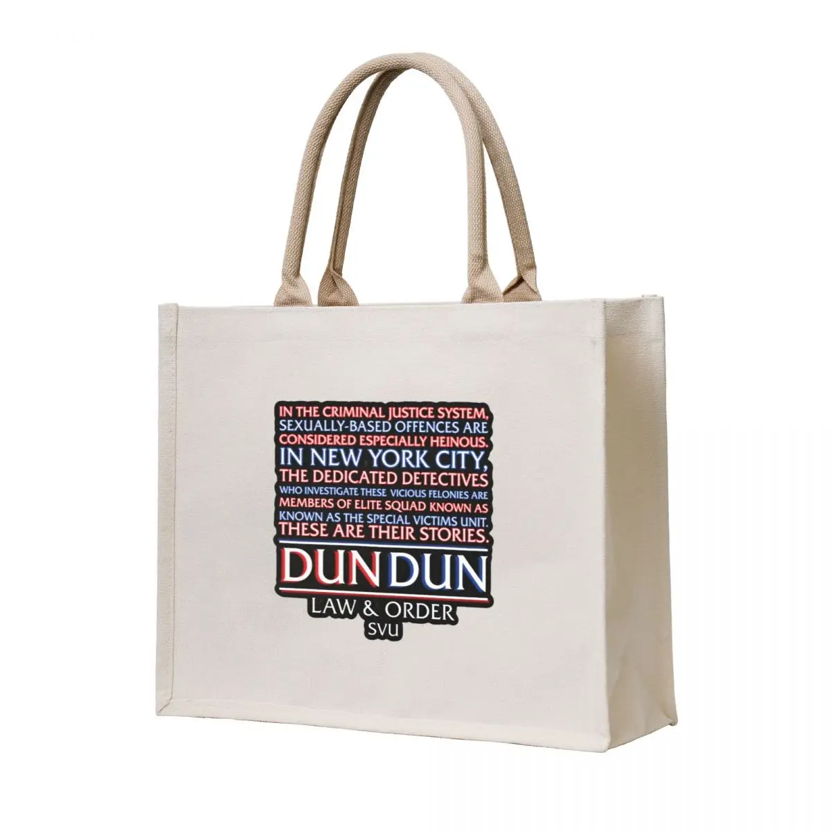 

Law & Order Tote Bag shopping bags foldable Women's tote bag tote bags cloth bags
