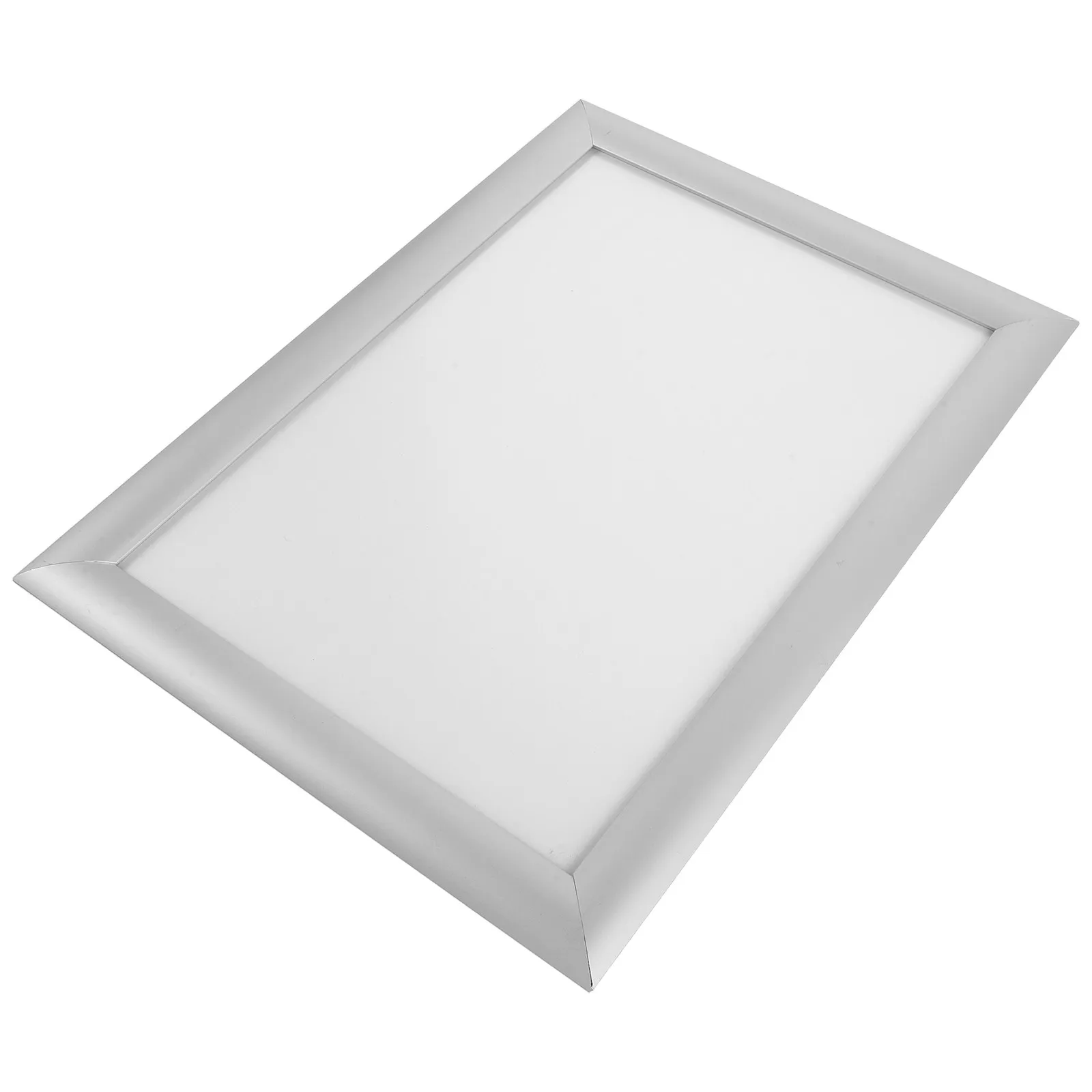 Cadre à pression en alliage d'aluminium A4, type ouvert, support mural pour affiches et photos, présentoir pour ascenseur, bureau et affaires
