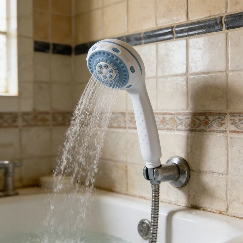 

Съемная ручная душевая лейка с усиленным напором, большой объем струи воды, удобный комплект для душа