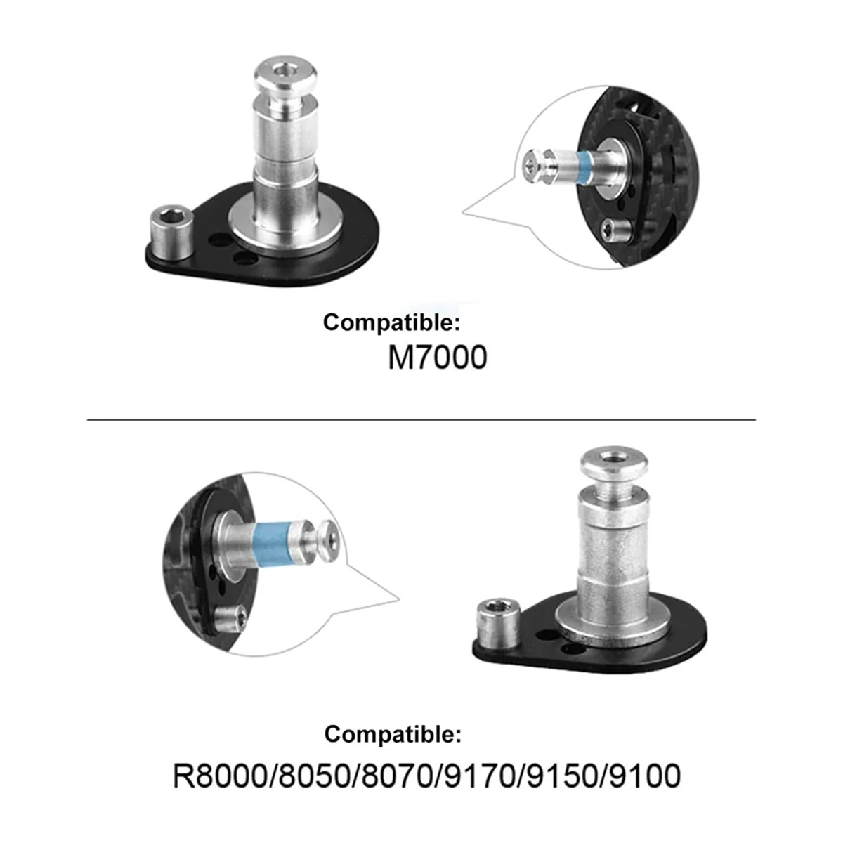 

N17R UT велосипедный керамический подшипник, комплект шкивов из углеродного волокна, задняя направляющая переключателей для 8000 8020 8050 8070 8170