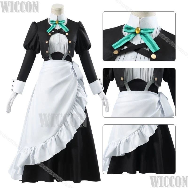 You are Ms. Servant Yuki Yuki Yokoya Xue Cosplay Costume Anime Wig Cosplay Halloween Cosplay Suit Maid Dress Women Customized