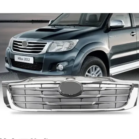 Front bumper ventilation grille mask For Toyota Hilux VIGO 2012-2014