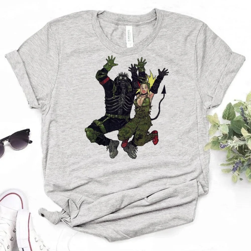 Dorohedoro t-shirt femme emo vintage harajuku top tees party Psychedelic funny goth dollette