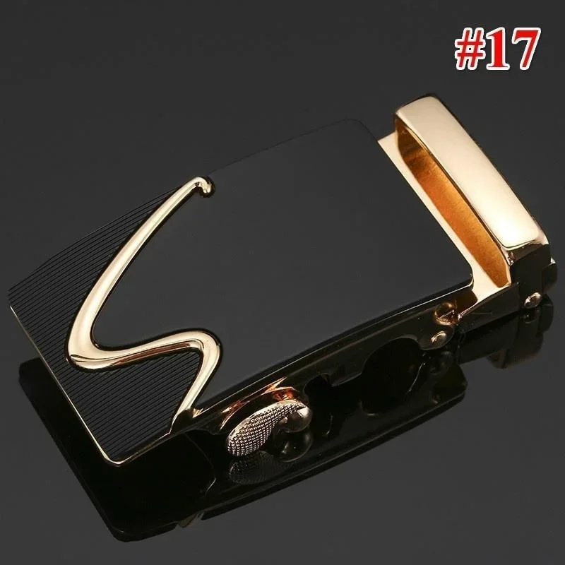 حزام أوتوماتيكي بطباعة حيوانات 2025 للرجال |   مشبك سبائك الفضة |   الأعمال والملابس غير الرسمية