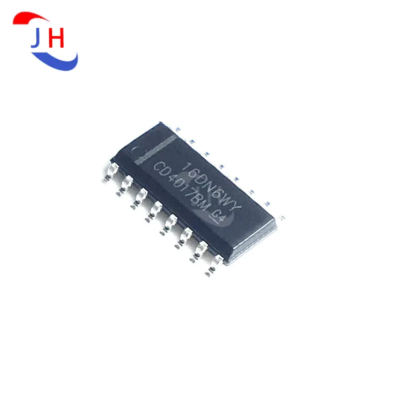 5/10/20PCS CD4017BM CD4017 CD4017B Decimal Counter Patch SOP16 HEF4017BT Large Quantity Of Chips In Stock
