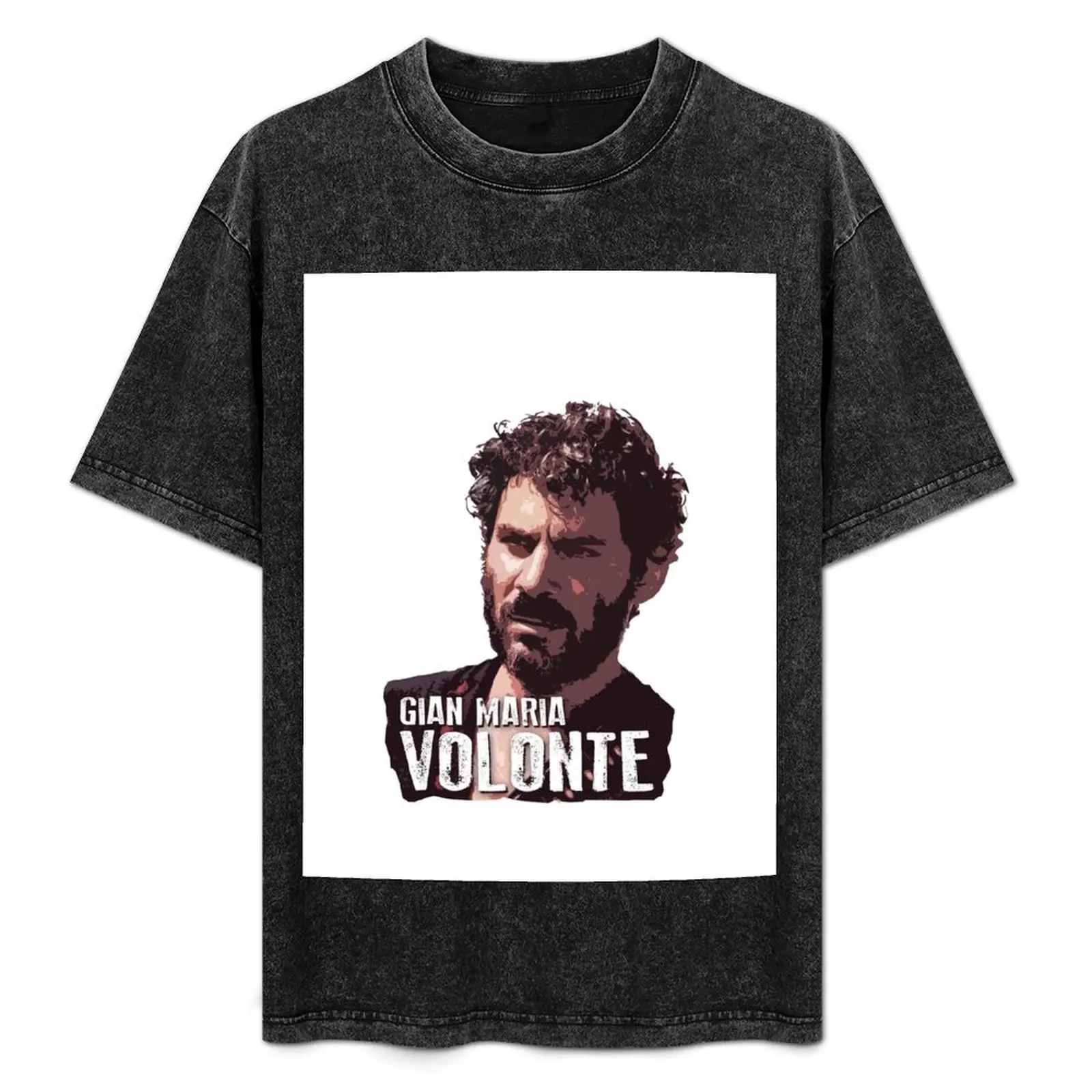 Gian Maria Volonte - Camiseta El Indio, camiseta holgada de talla grande