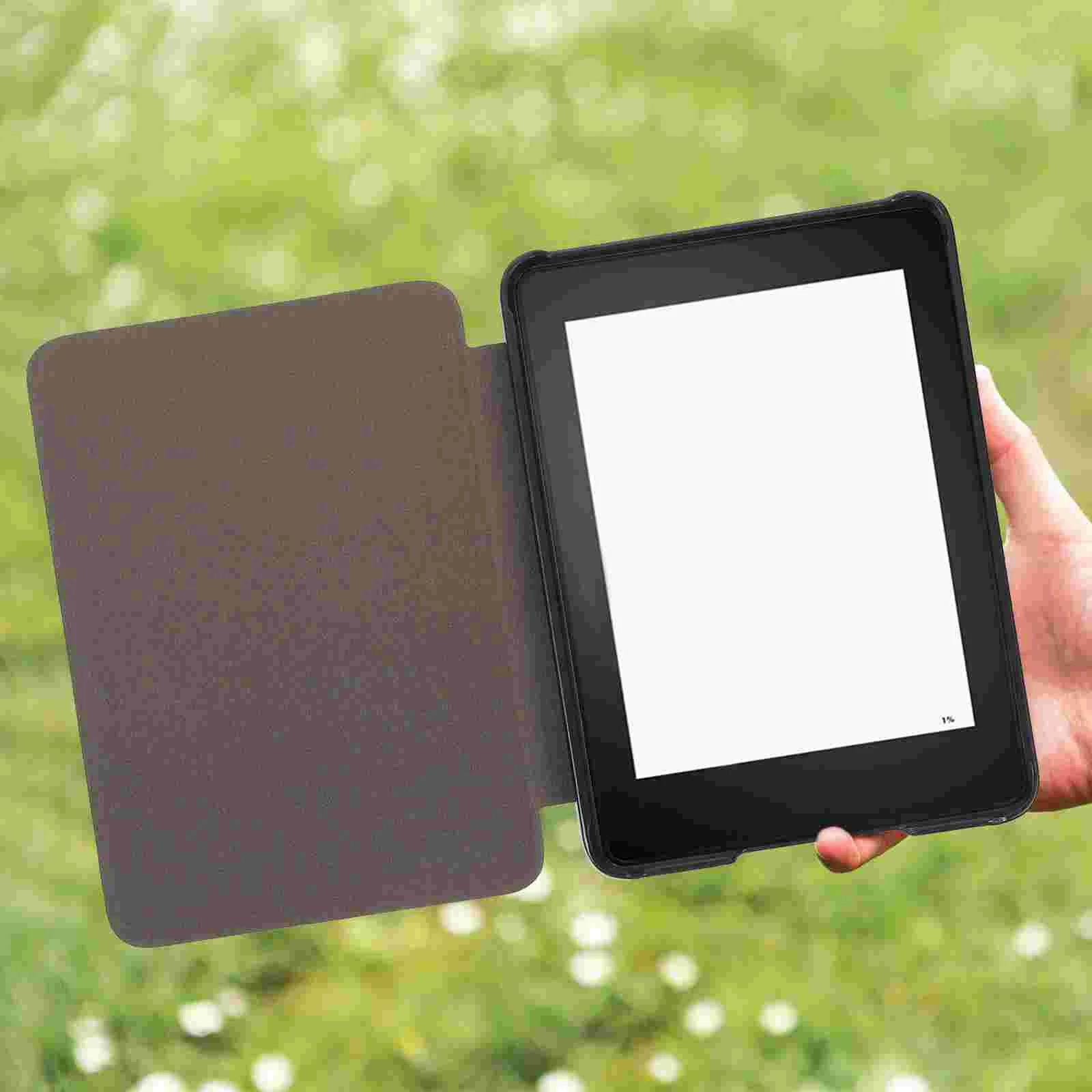 E-reader Case Ereader Cross Pattern Protection Cover Microfiber Ebook Protective