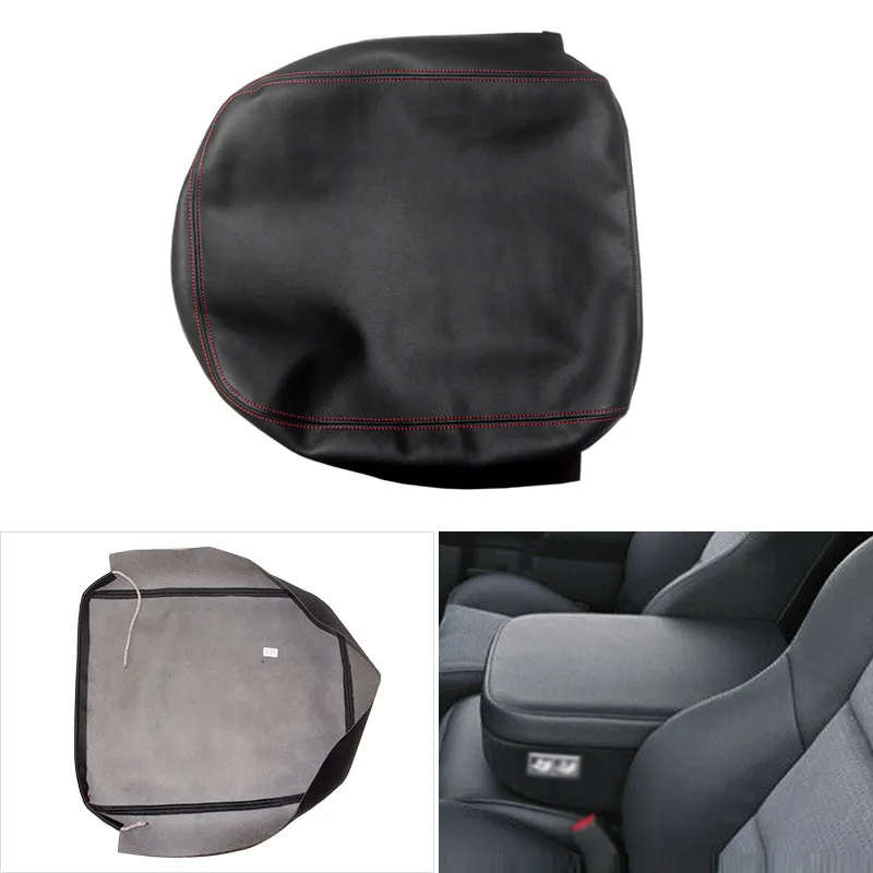 For Dodge Ram 2002 2003 2004 2005 2006 2007 2008 Car Accessories Armrest Center Console Lid Microfiber Leather Cover Trim 