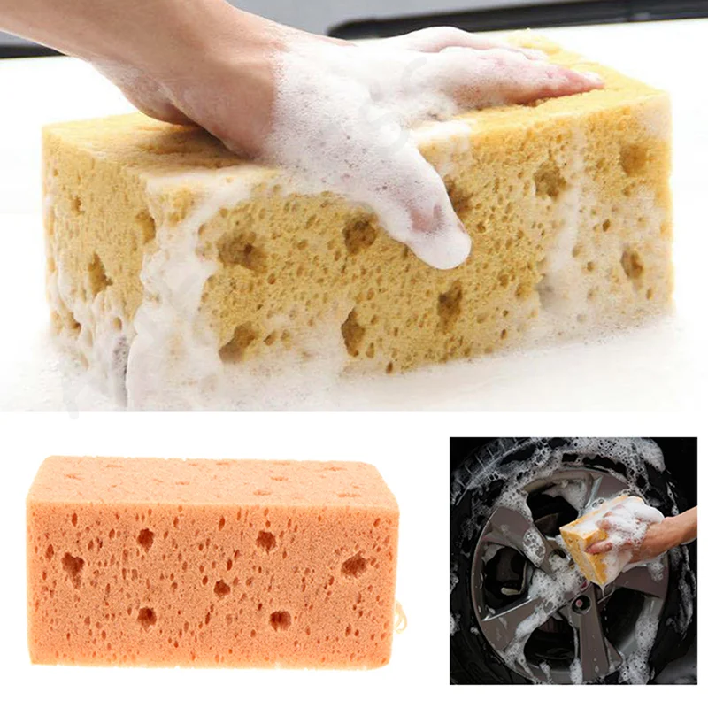 

Car Styling Wash Sponge Soft Large Cleaning Honeycomb Coral Sponge Wash Tool