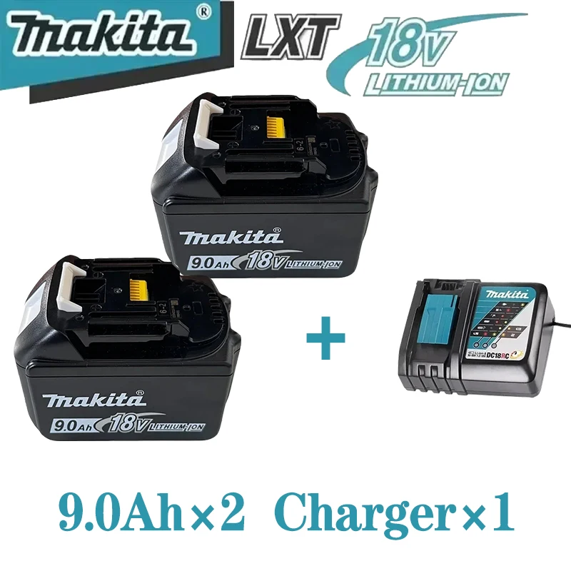 Originele Makita 18V LXT Lithium-accu 9.0Ah/6.0Ah/5.0Ah voor BL1890 BL1860B BL1850 & DDF487 uit 2026